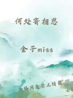 何处寄相思